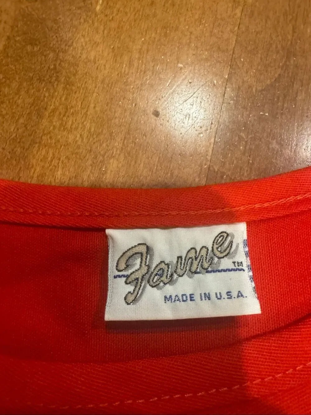 Walmart vintage red